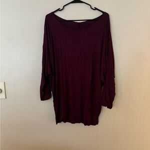 Willow Deep Purple Tunic Top